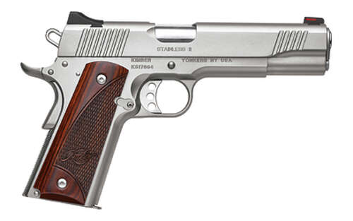 Handguns Kimber America Stainless Target 10mm KIMBER STAINLESS II 10MM 5" 8RD SLV • Model: Stainless Target